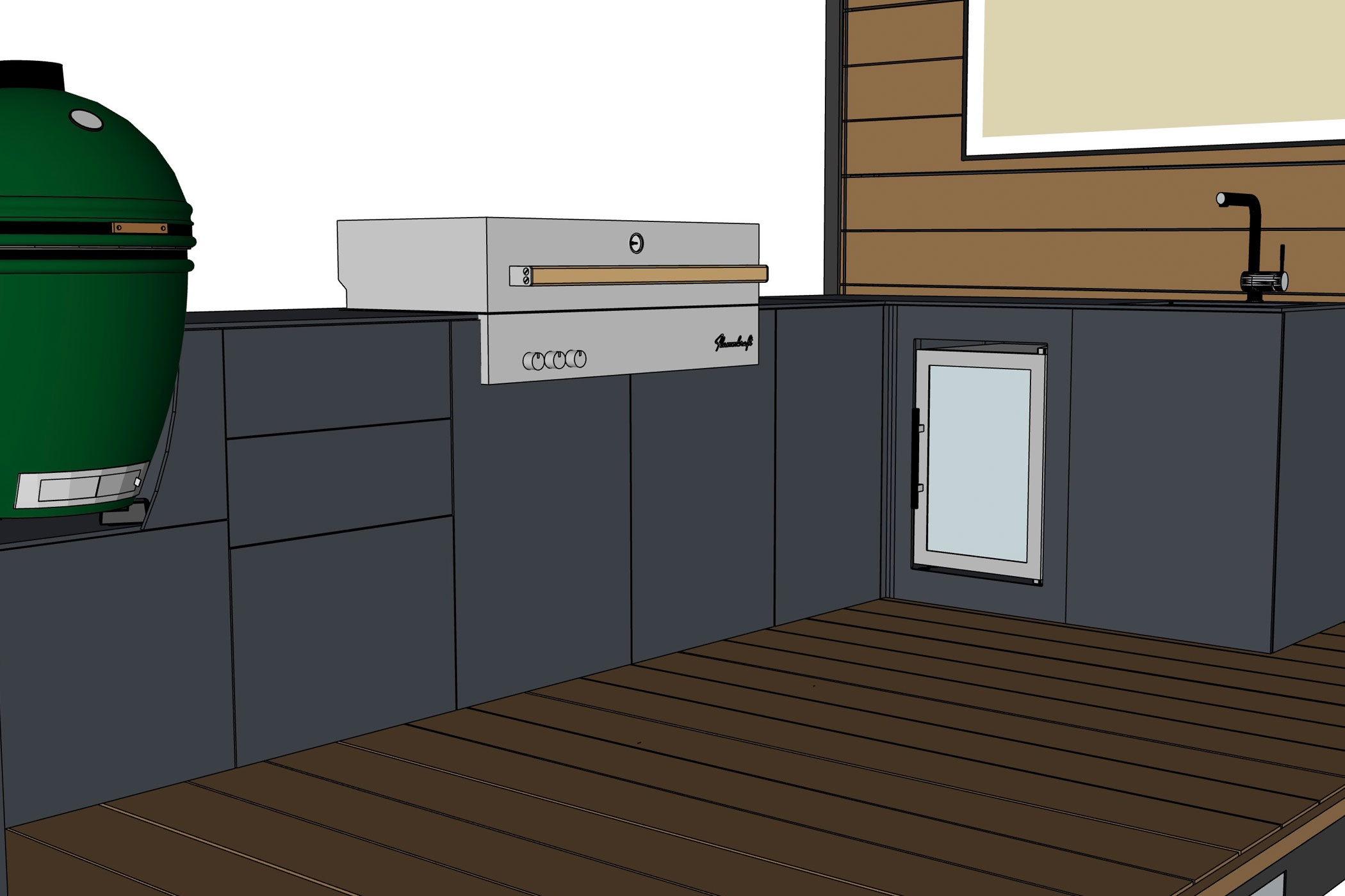 Dein (T)Raum - Aussenküche - Outdoor Küche - Balance Cube