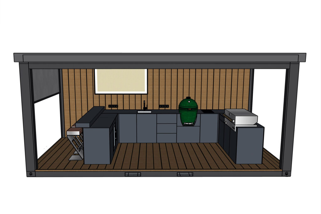 Dein (T)Raum - Aussenküche - Outdoor Küche - Summit Cube