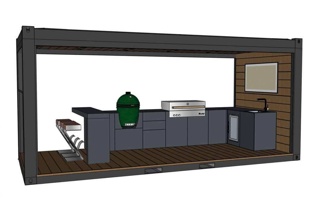 Dein (T)Raum - Aussenküche - Outdoor Küche - Balance Cube