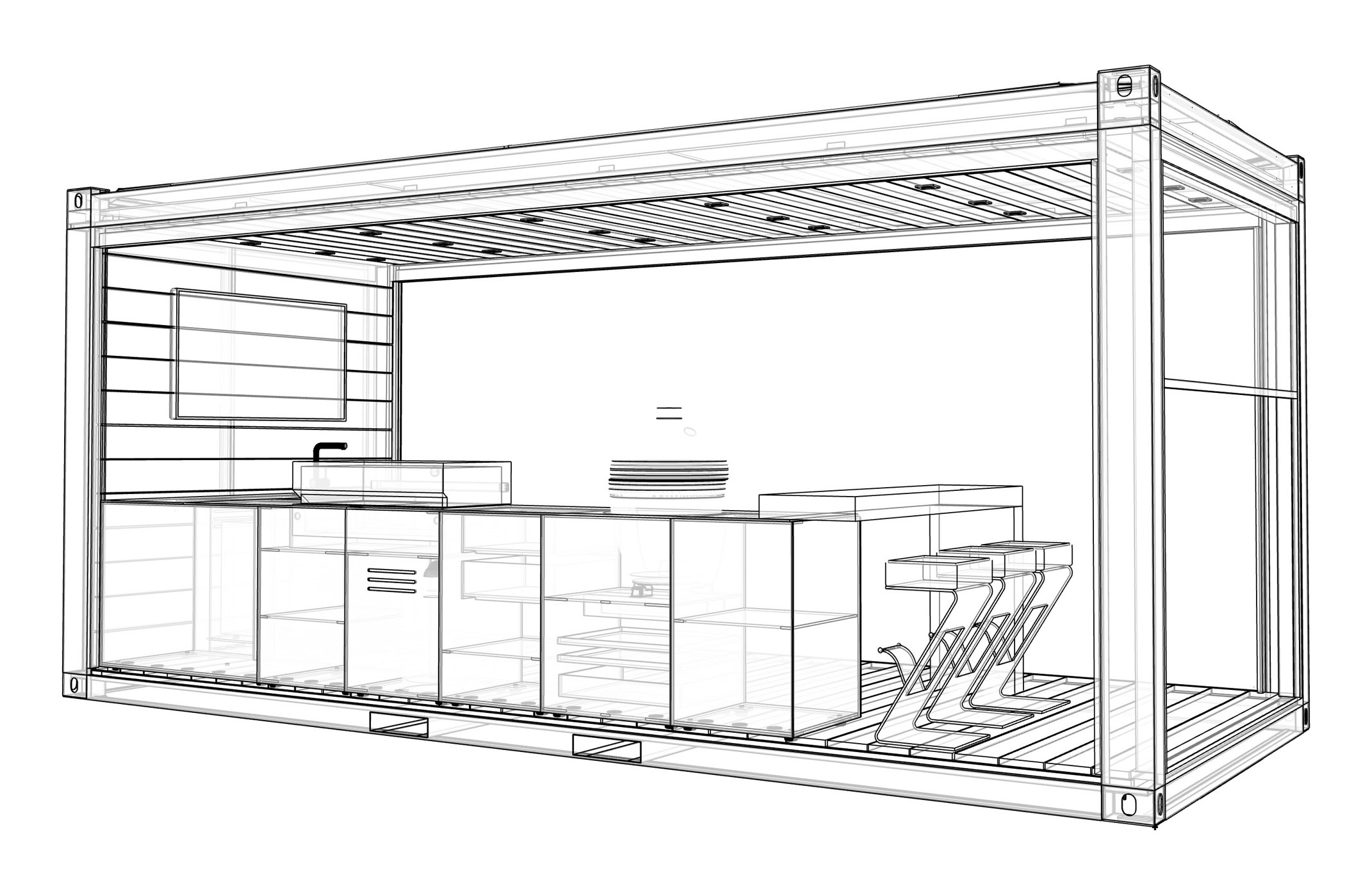 Dein (T)Raum - Aussenküche - Outdoor Küche - Balance Cube