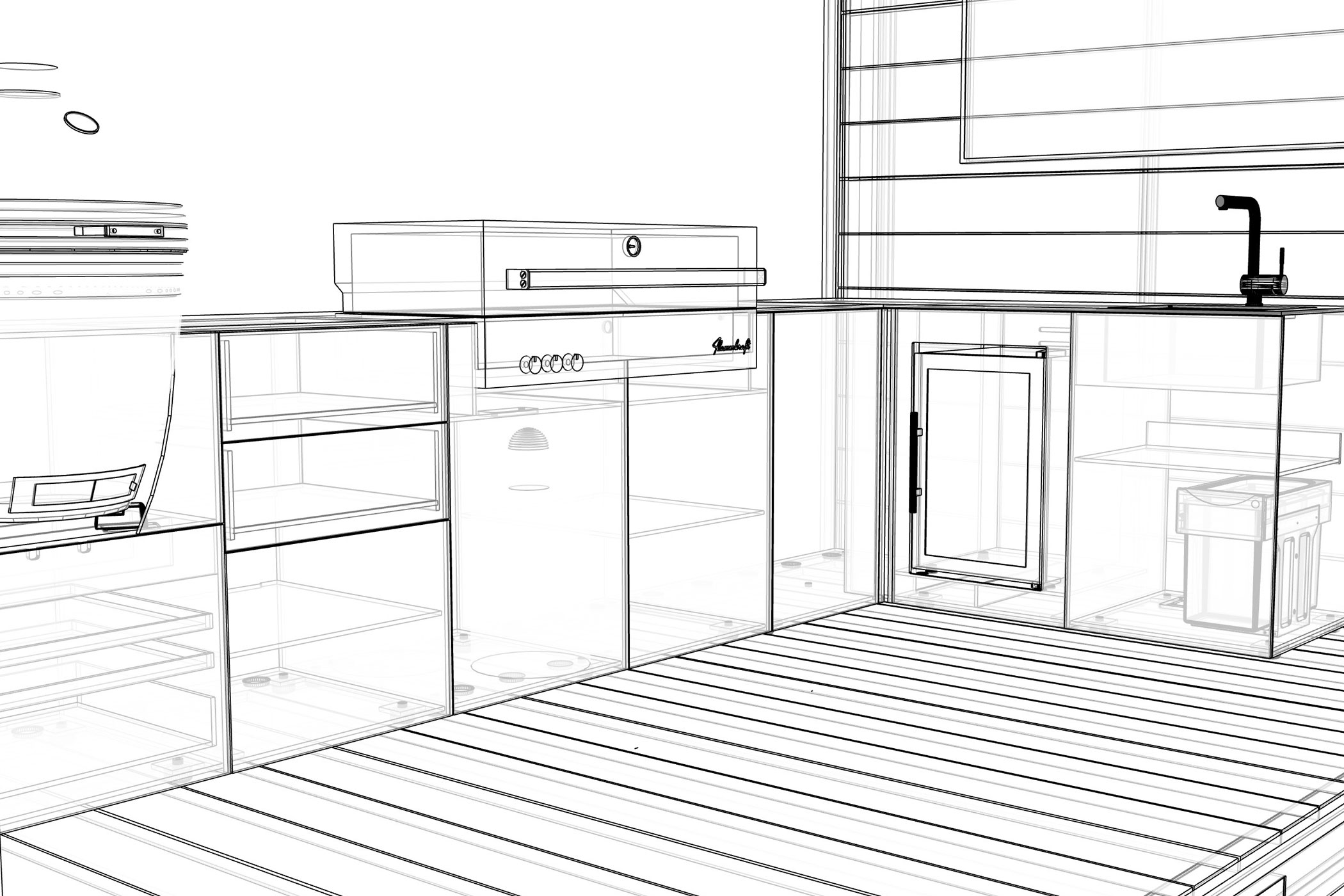 Dein (T)Raum - Aussenküche - Outdoor Küche - Balance Cube