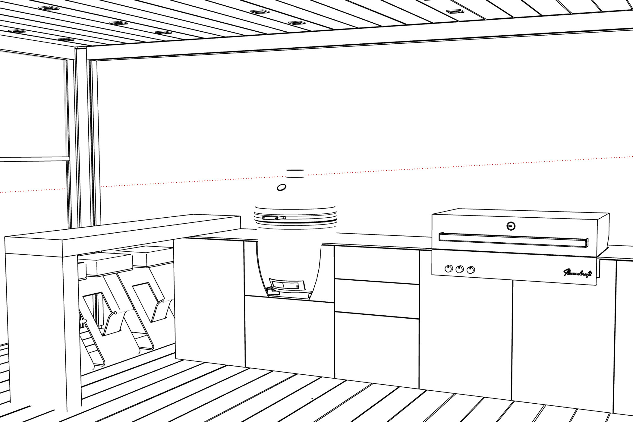 Dein (T)Raum - Aussenküche - Outdoor Küche - Balance Cube